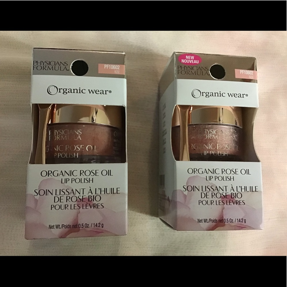 Physician formula organic rose oil lippolish set 2